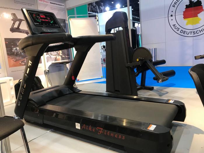 Aike Fitness in Dubai Muscle Show 2018